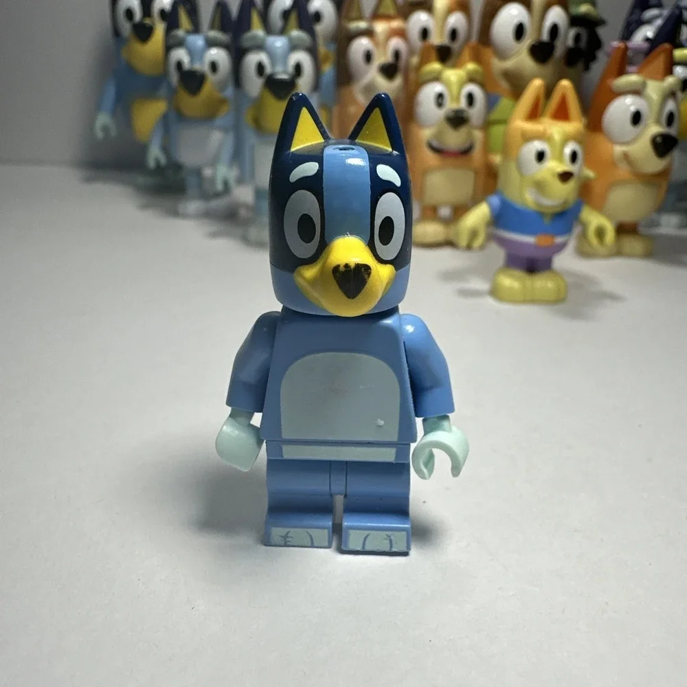Bluey and Friends Family Figures Toys Lot of 16 Figures
